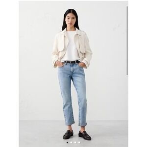 Banana Republic Jeans Size 29‎ Girlfriend Mid-Rise Ankle Jeans Light Wash 🩵🩵